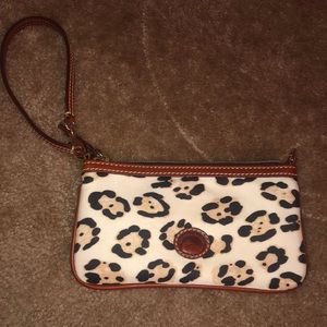 Dooney & Bourke cheetah print clutch